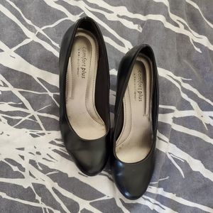 Comfort Plus Matte Black Pumps 5